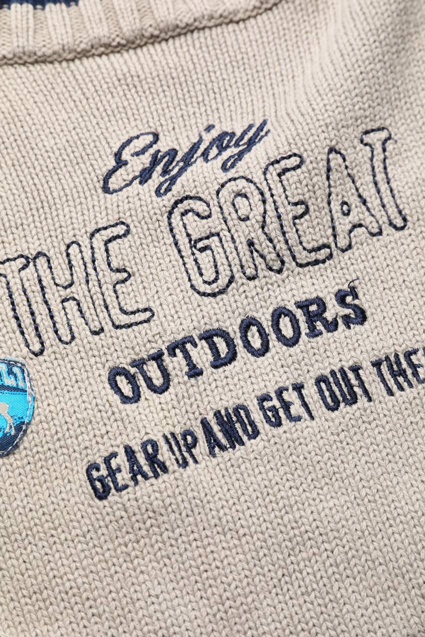 Carou BOB Pullover Mit Stickereien