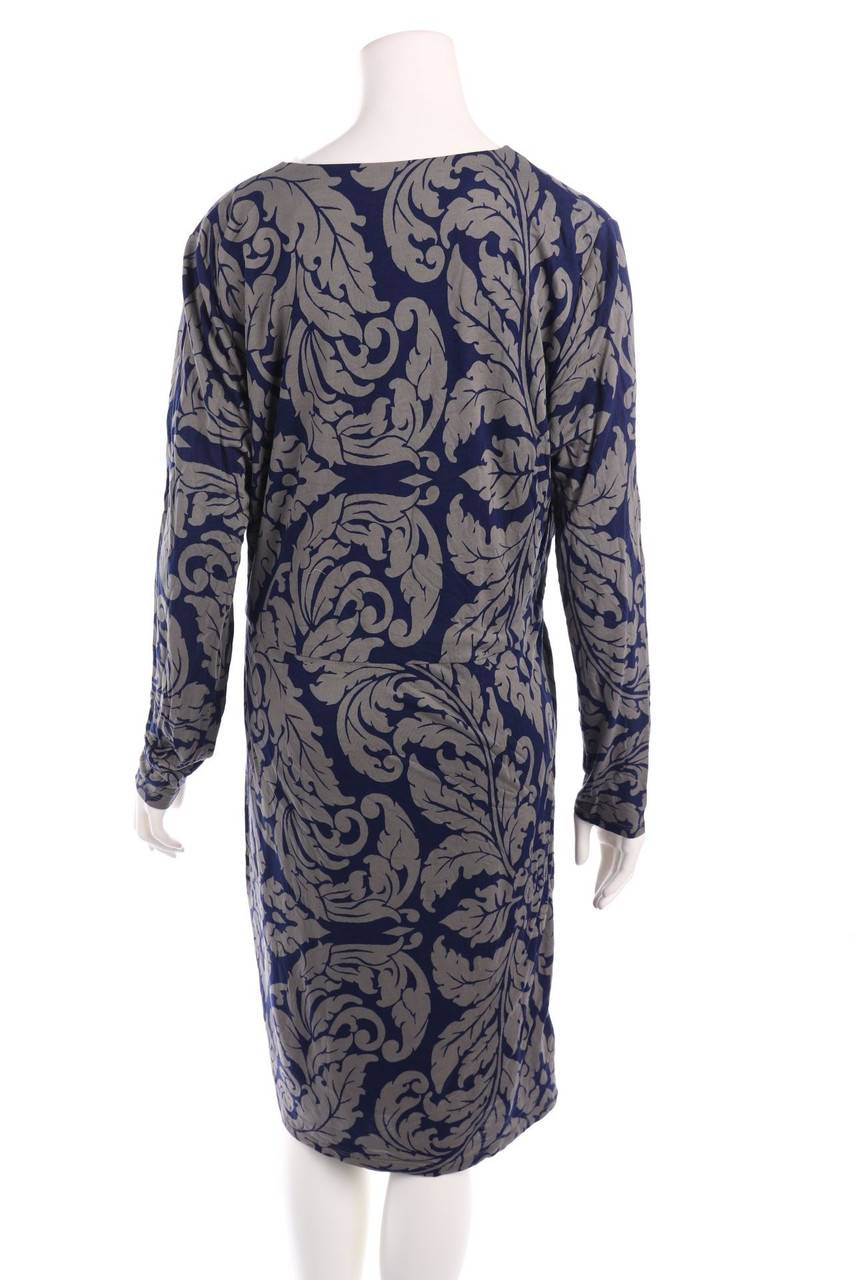 Carou Boden Jersey-Kleid Mit Floralem Muster