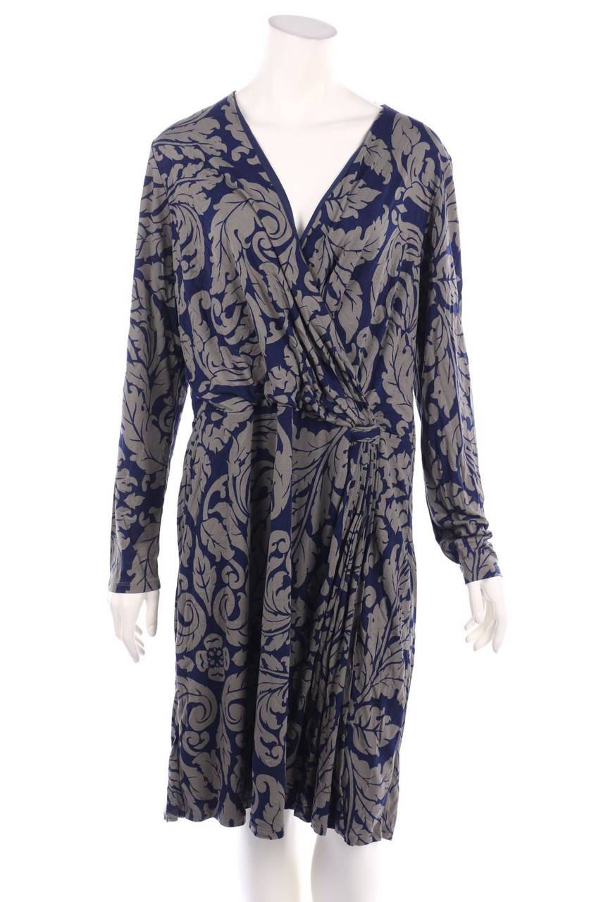 Carou Boden Jersey-Kleid mit floralem Muster