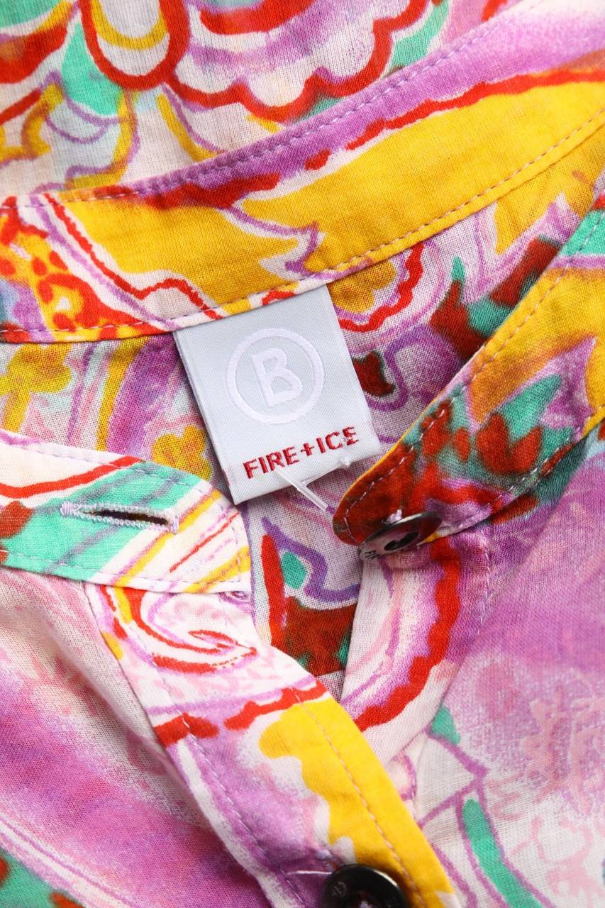 Carou BOGNER FIRE+ICE Bluse Mit Floralem Muster
