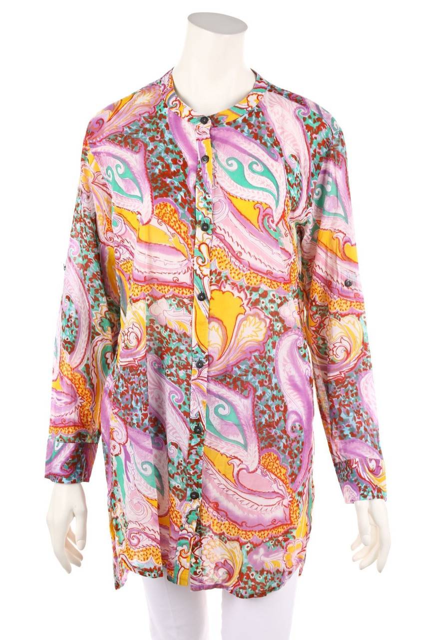 Carou BOGNER FIRE+ICE Bluse mit floralem Muster