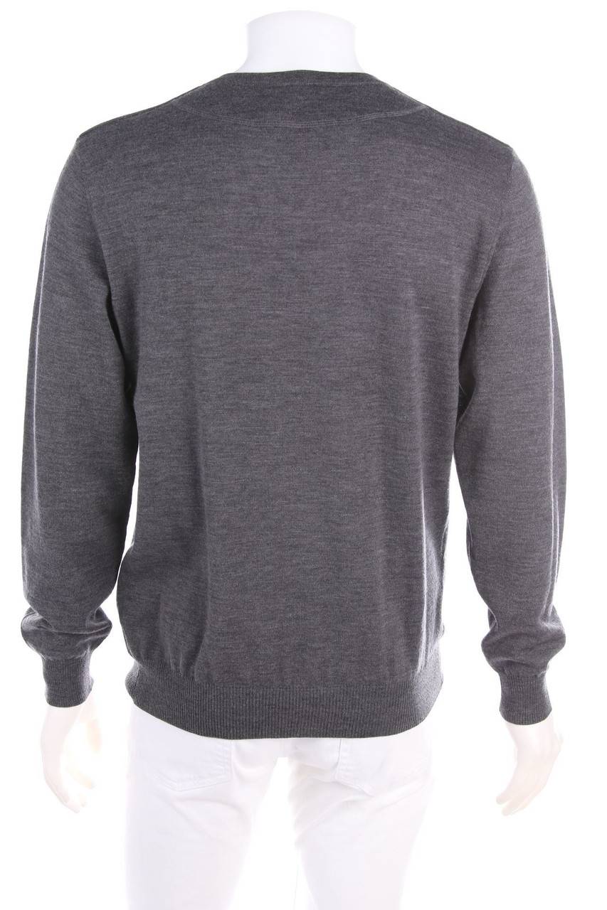 Carou BOGNER Schurwoll-Pullover Mit V-Neck