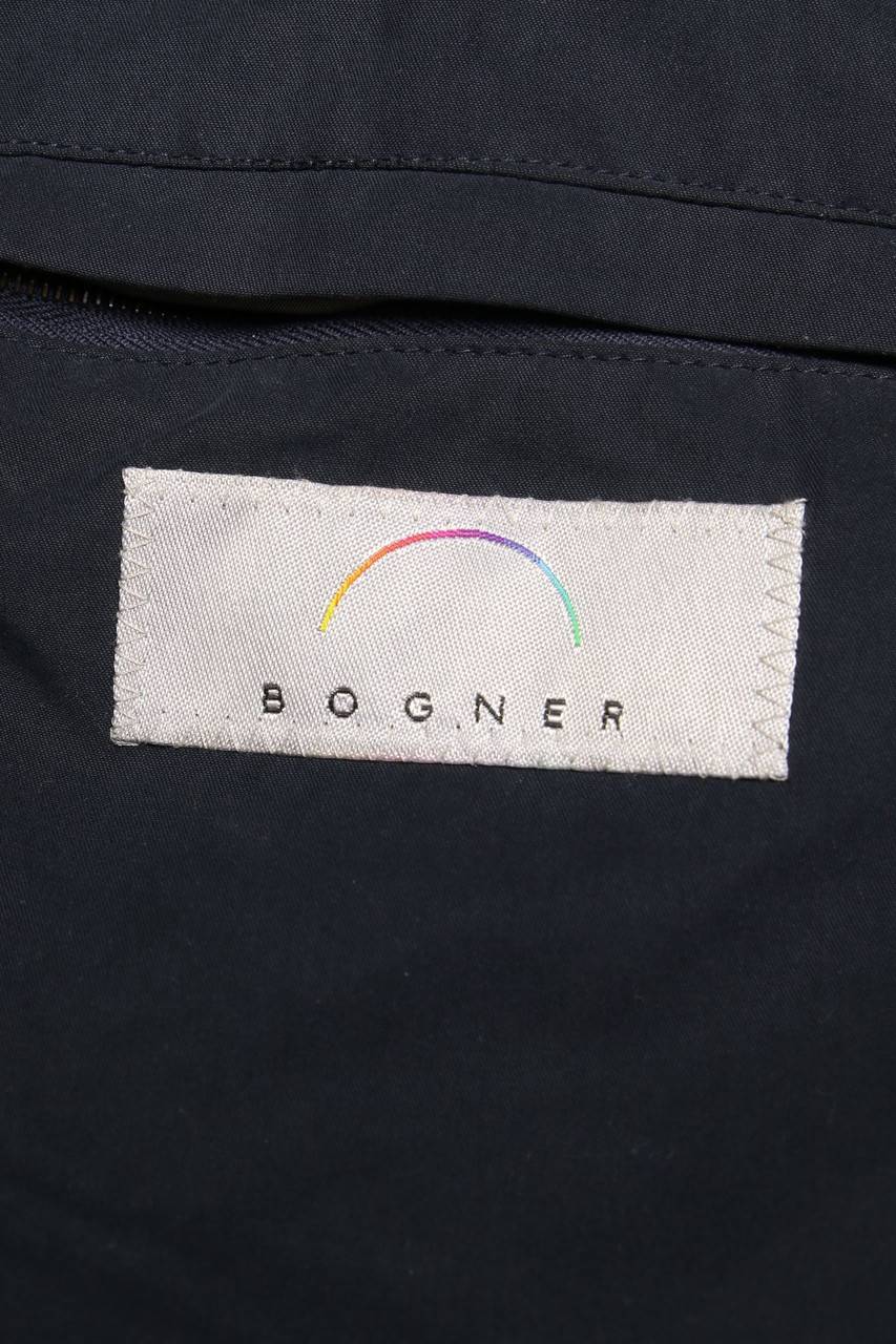 Carou BOGNER Vintage-Overcoat Mit Leder-Details