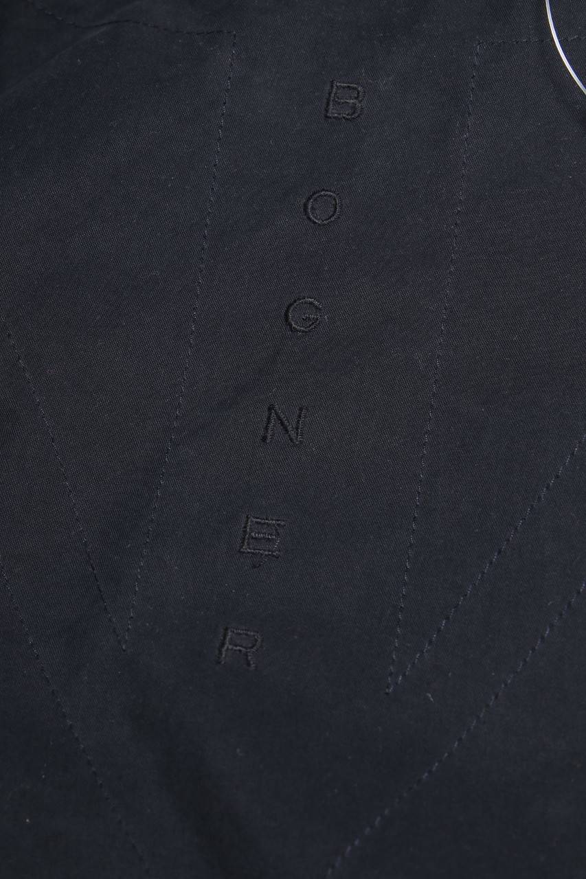 Carou BOGNER Vintage-Overcoat Mit Leder-Details