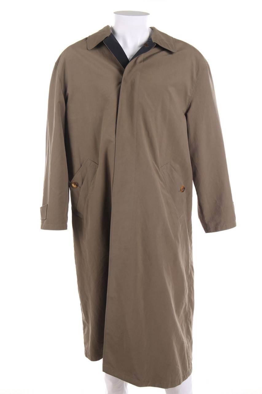 Carou BOGNER Vintage-Overcoat mit Leder-Details