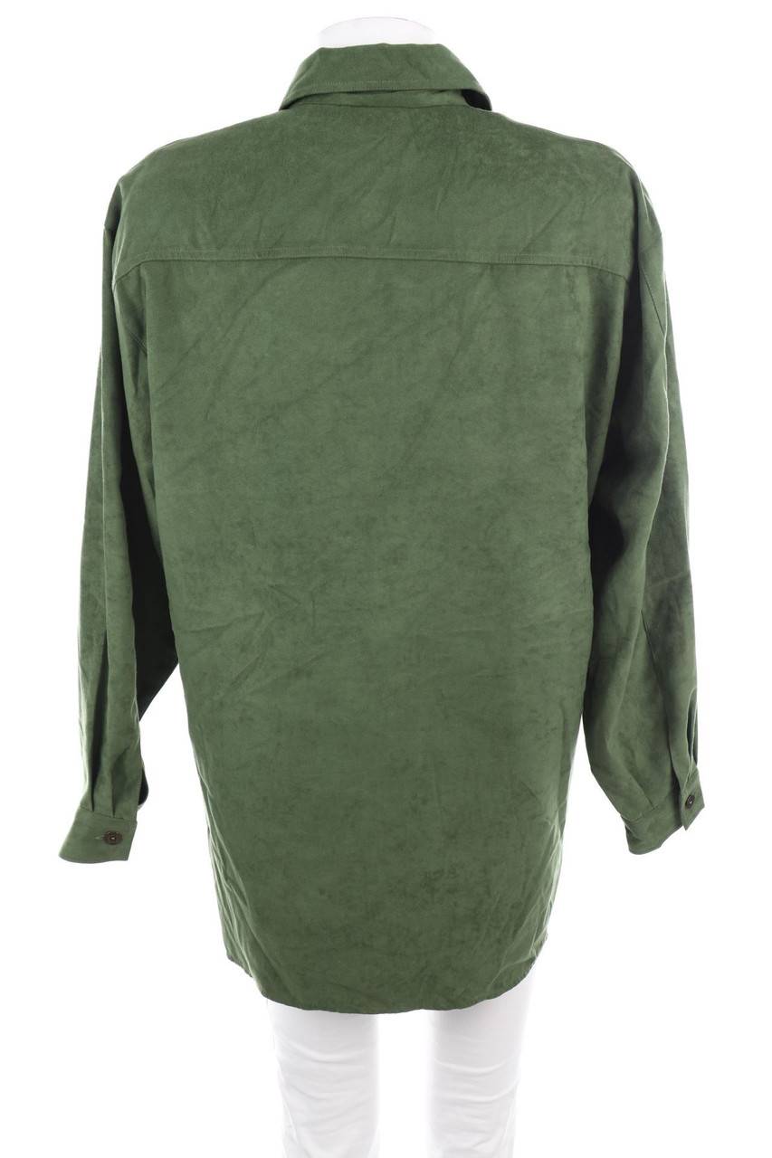 Carou BONITA Faux Leather-Hemd-Bluse