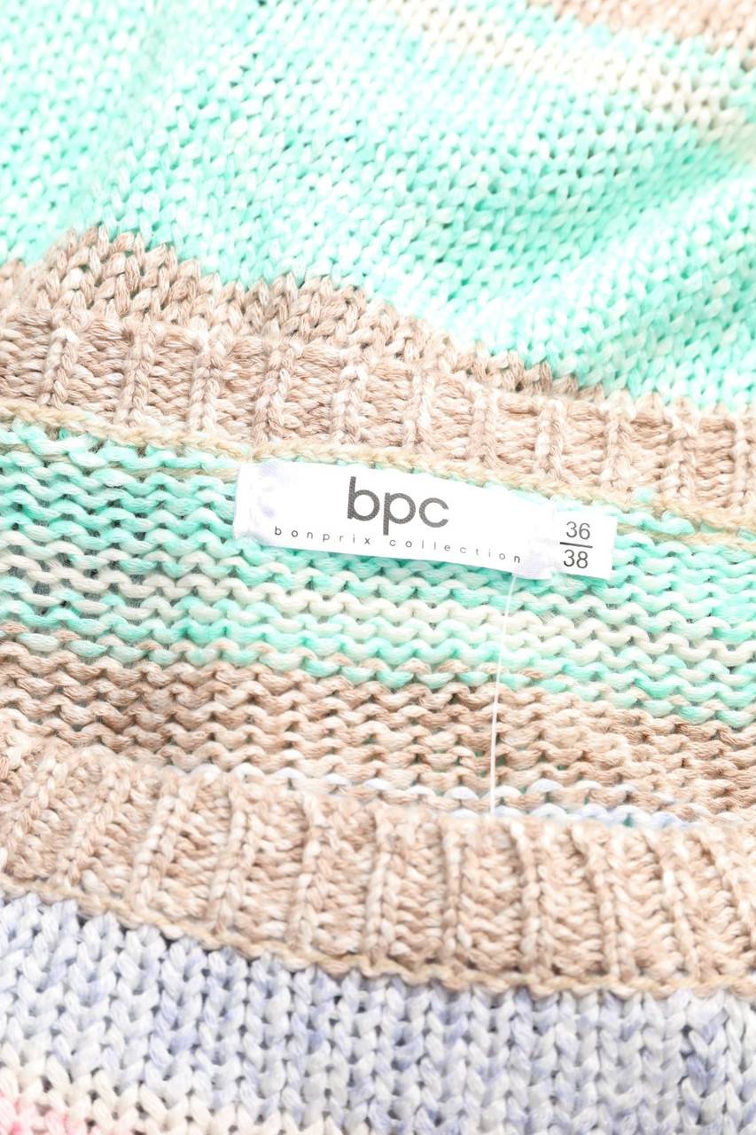 Carou Bonprix Collection Streifen-Strick-Pullover