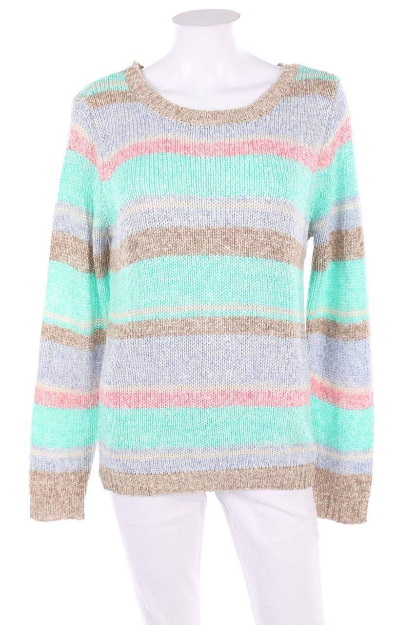 Carou bonprix collection Streifen-Strick-Pullover