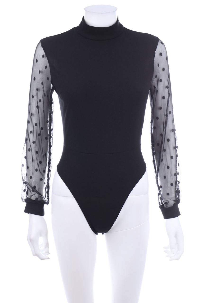 Carou Boohoo Body Mit Mesh-Einsatz