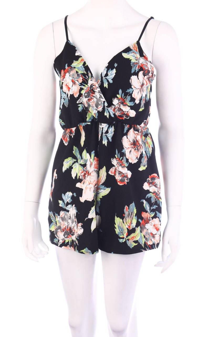 Carou Boohoo Playsuit mit Blumen-Print