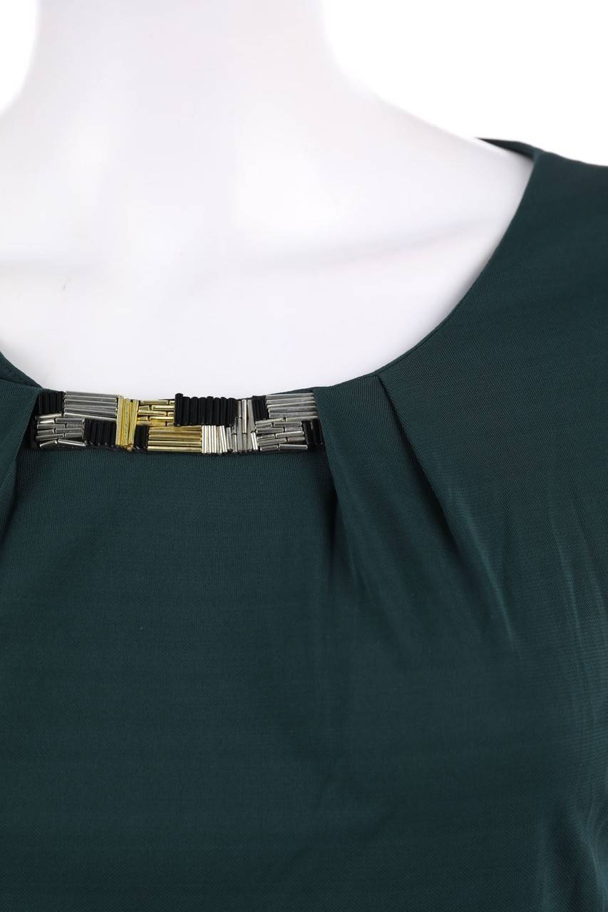 Carou BOSS HUGO BOSS Kurzarm-Bluse Mit Perlen