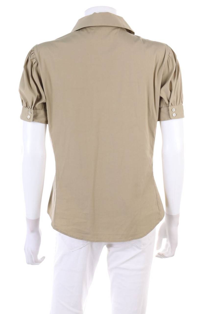 Carou BOSS HUGO BOSS Kurzarm-Bluse Mit Stretch