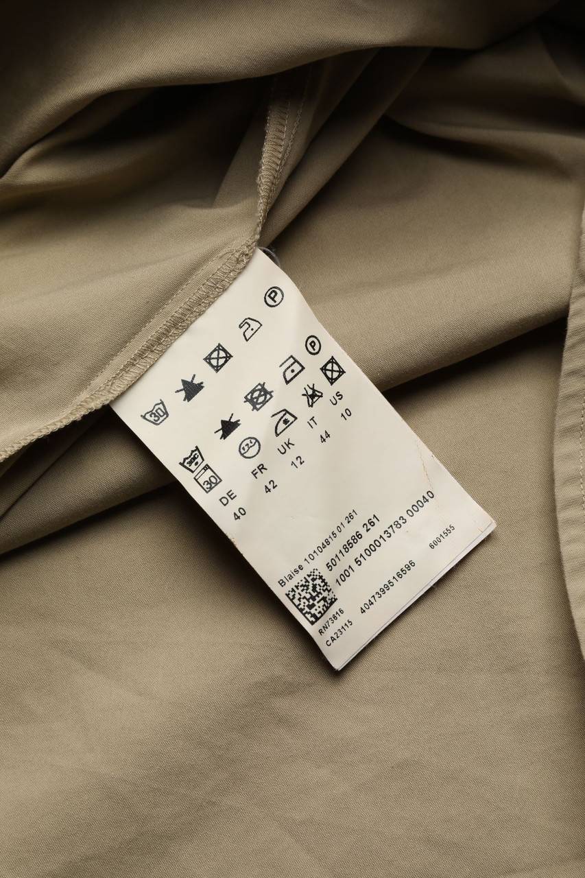 Carou BOSS HUGO BOSS Kurzarm-Bluse Mit Stretch