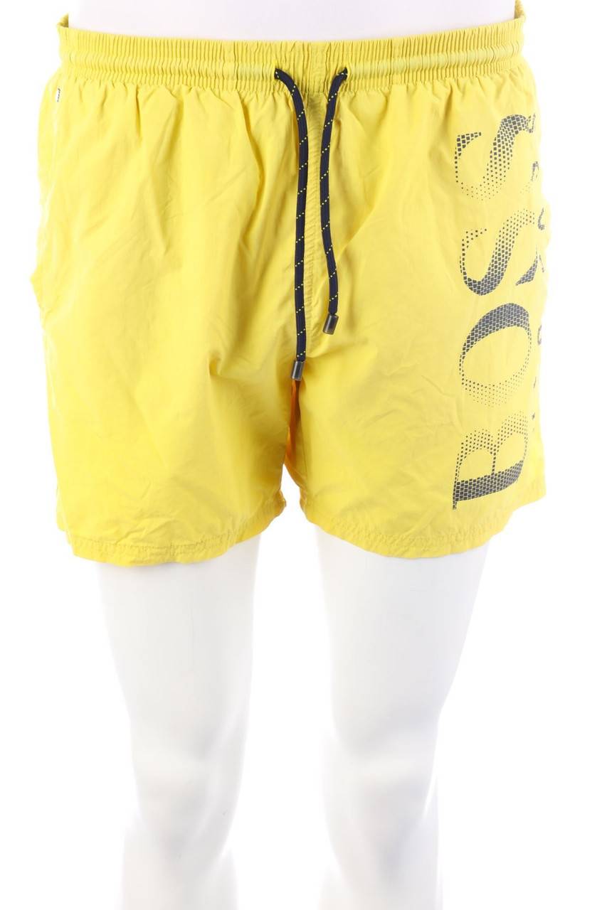 Carou BOSS HUGO BOSS Schwimm-Shorts mit Logo-Print