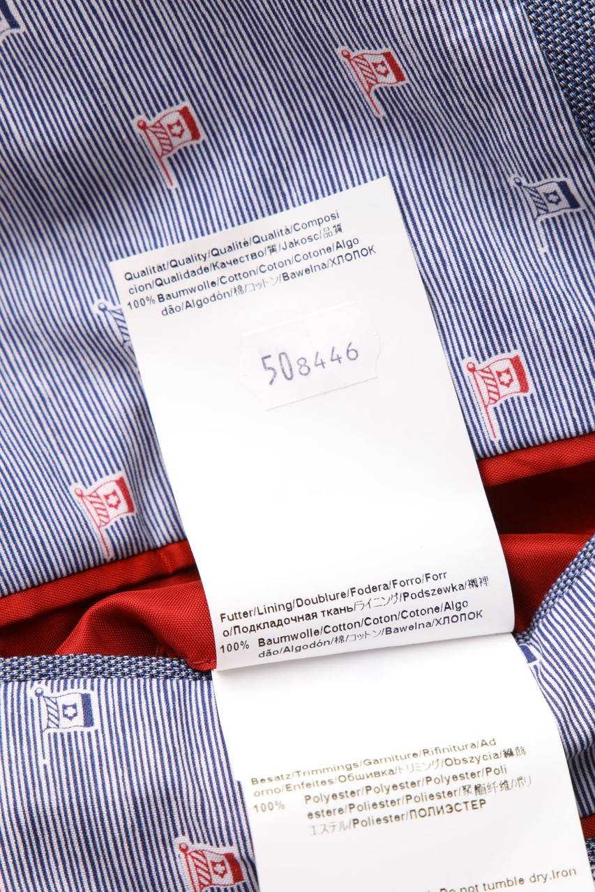 Carou BOSS HUGO BOSS Zweireiher-Baumwoll-Sakko