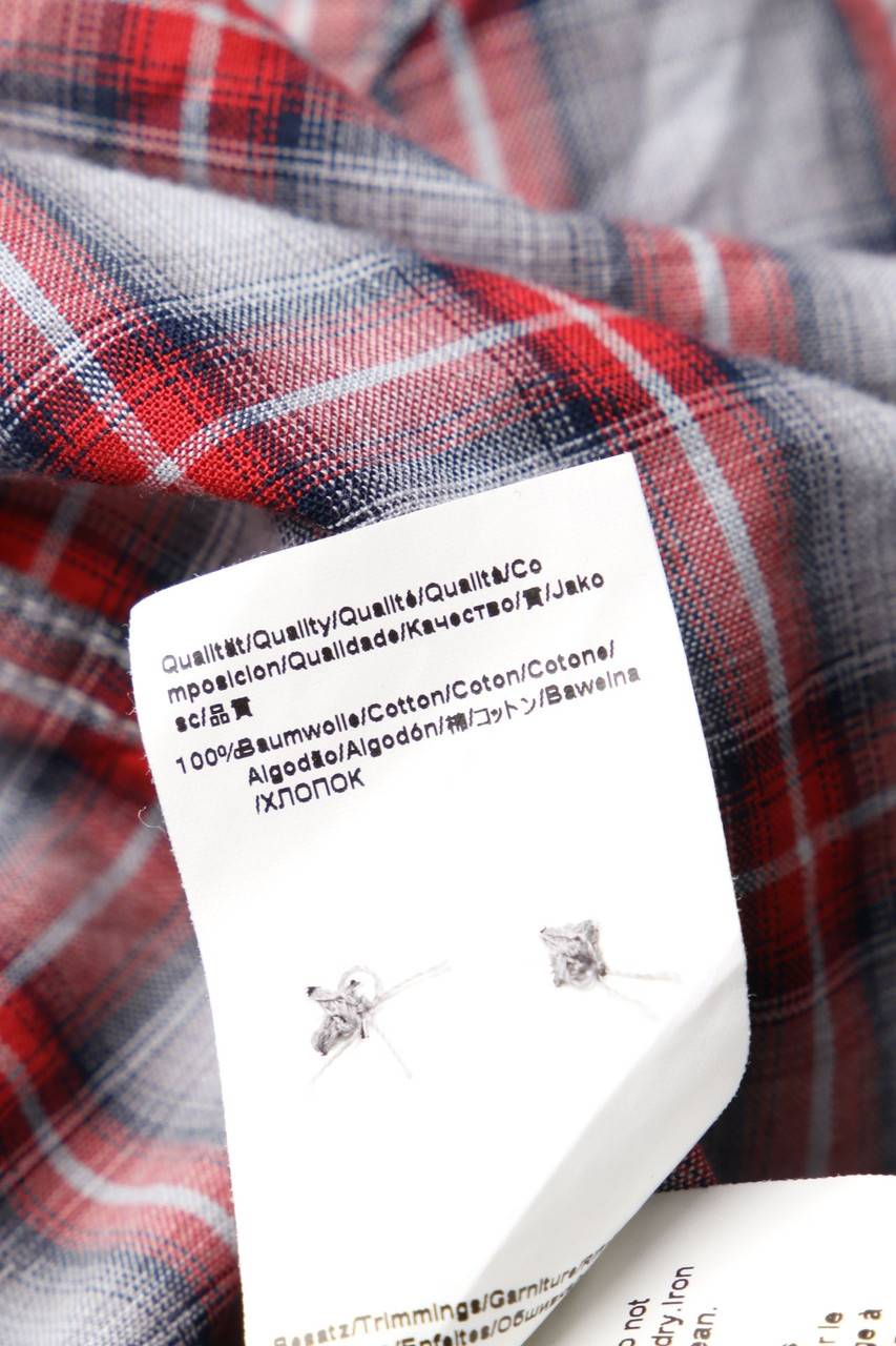 Carou BOSS ORANGE Kariertes Hemd Mit Logo-Plakette