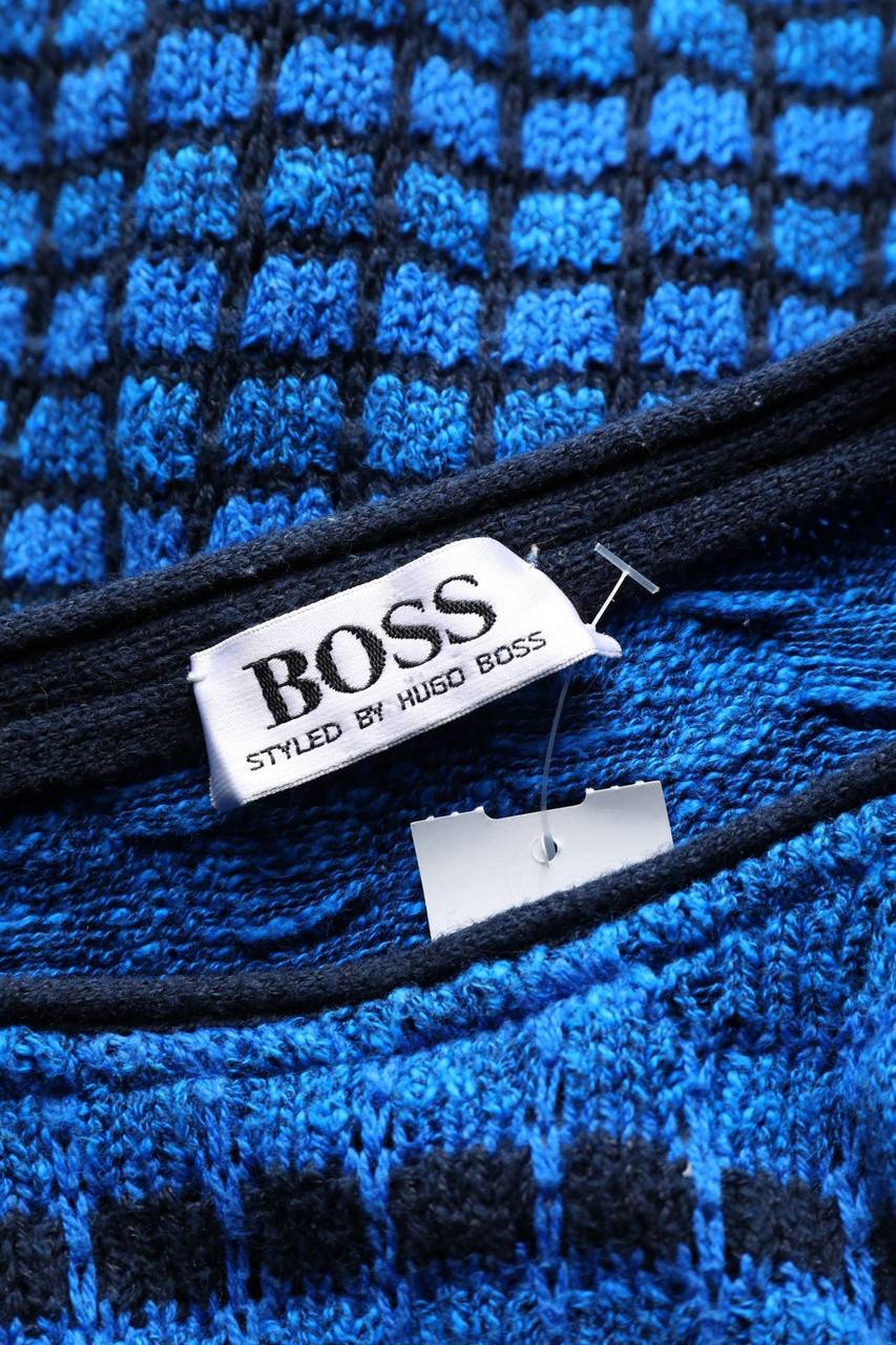 Carou BOSS Vintage-Pullover Mit Leinen