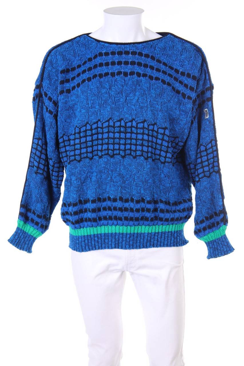 Carou BOSS Vintage-Pullover mit Leinen
