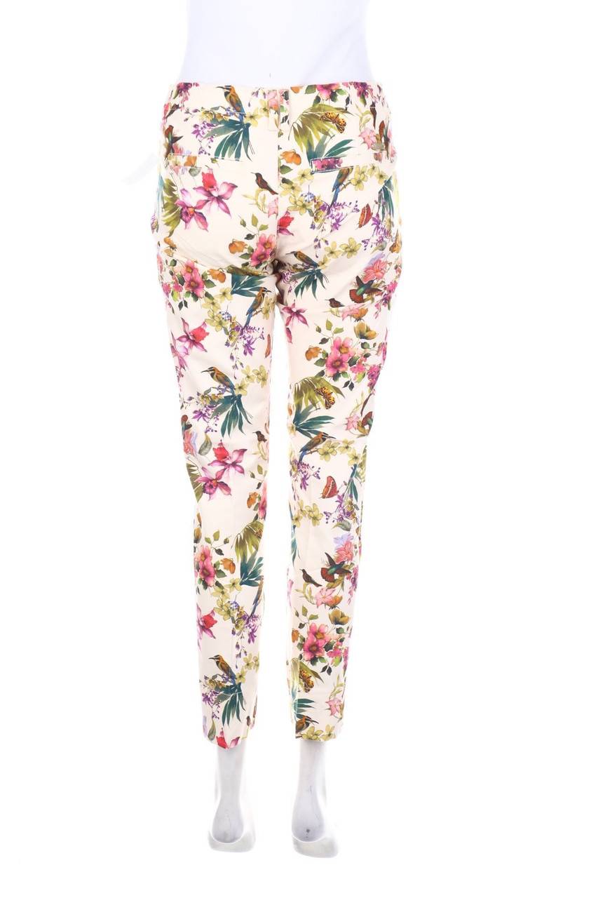 Carou BRAX Slim Jeans Mit Blumen-Print