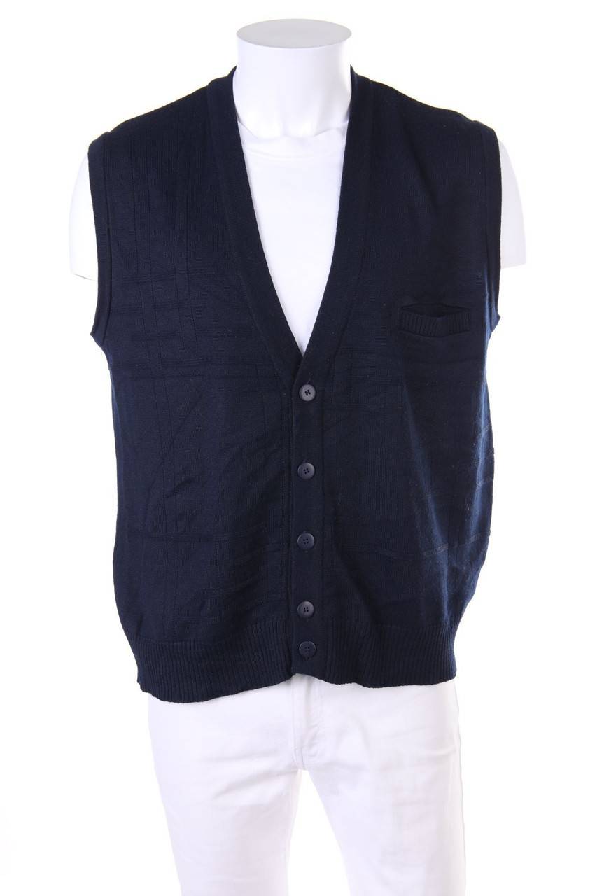 Carou breidhof Weste aus Schurwoll-Mix