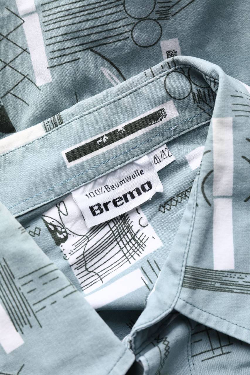 Carou BREMA Kurzarm-Hemd Mit Print
