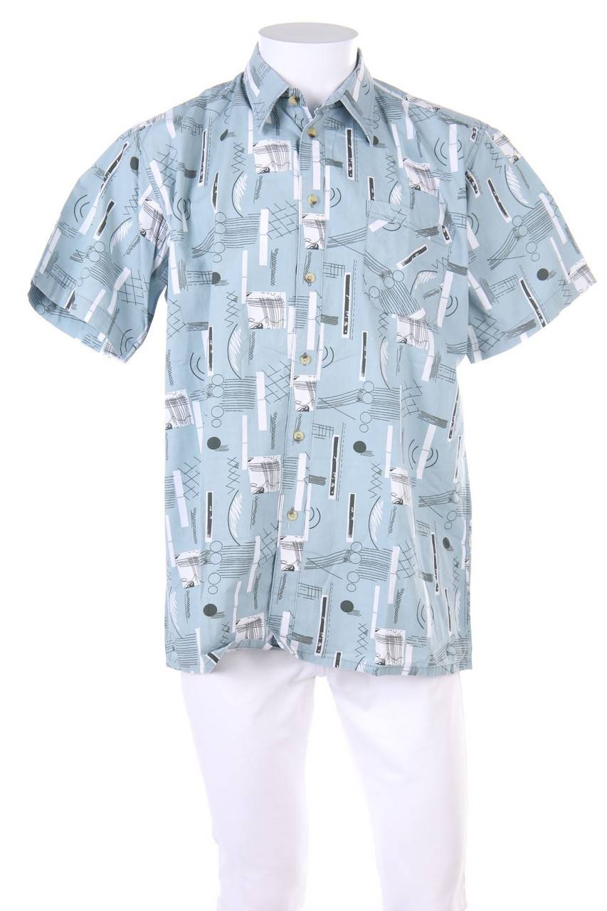 Carou BREMA Kurzarm-Hemd mit Print