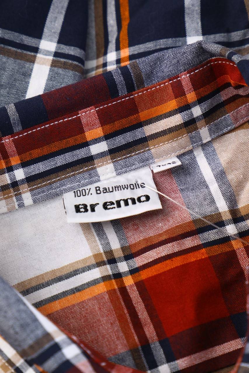 Carou Bremo Kurzarm-Hemd Mit Karo-Muster