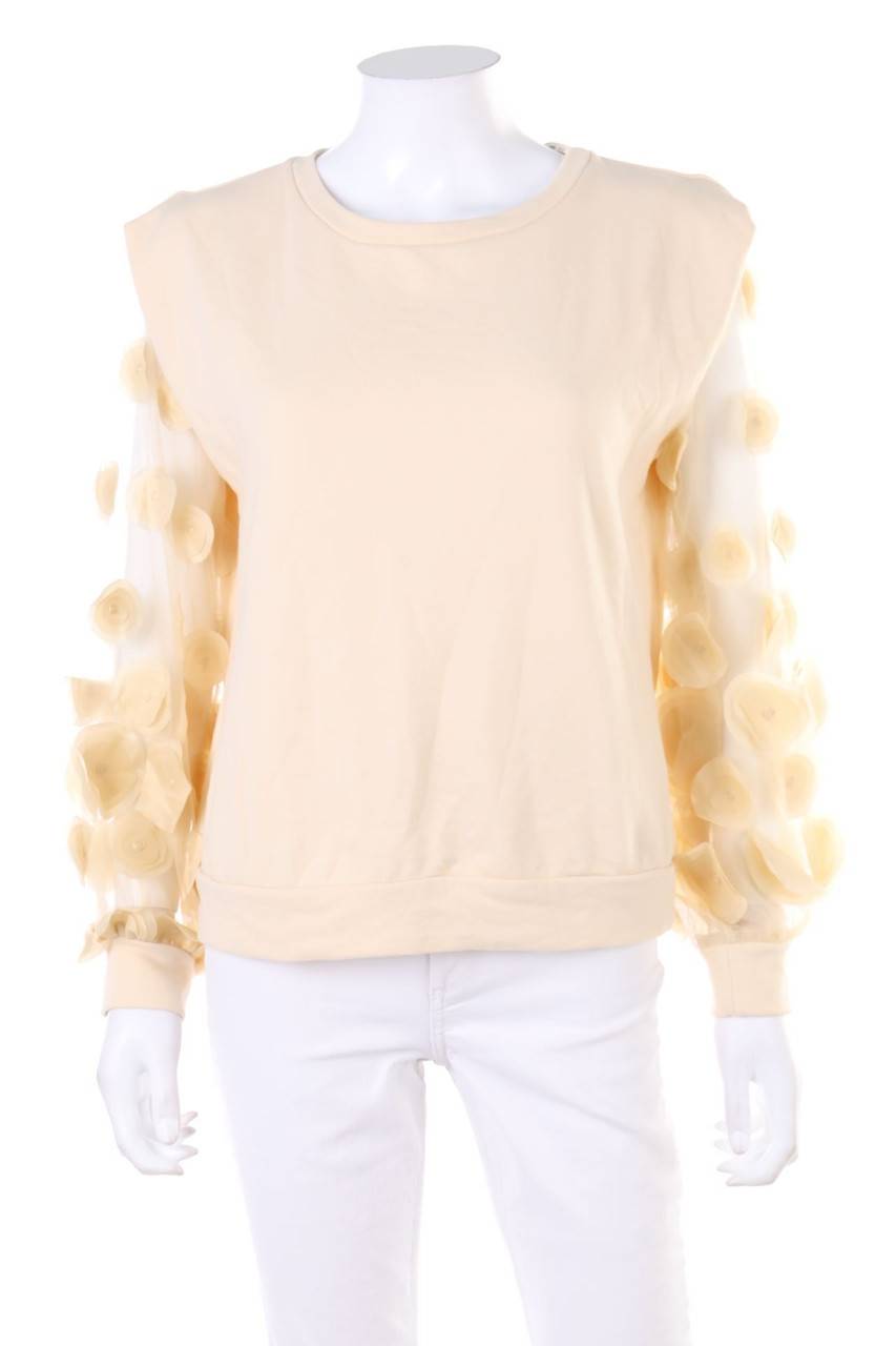 Carou BSB COLLECTION Sweatshirt mit Mesh-Einsatz