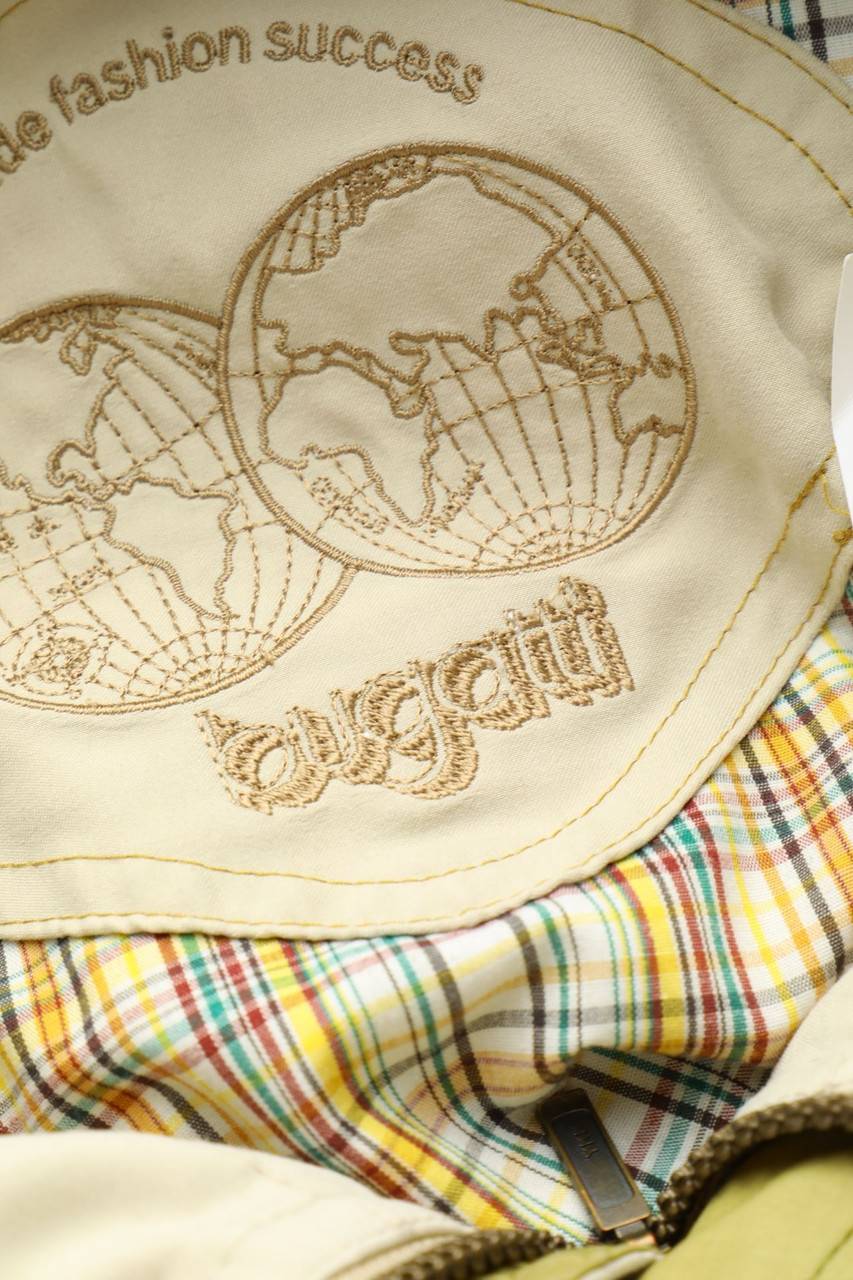 Carou Bugatti Vintage-Blousonjacke Mit Raffungen