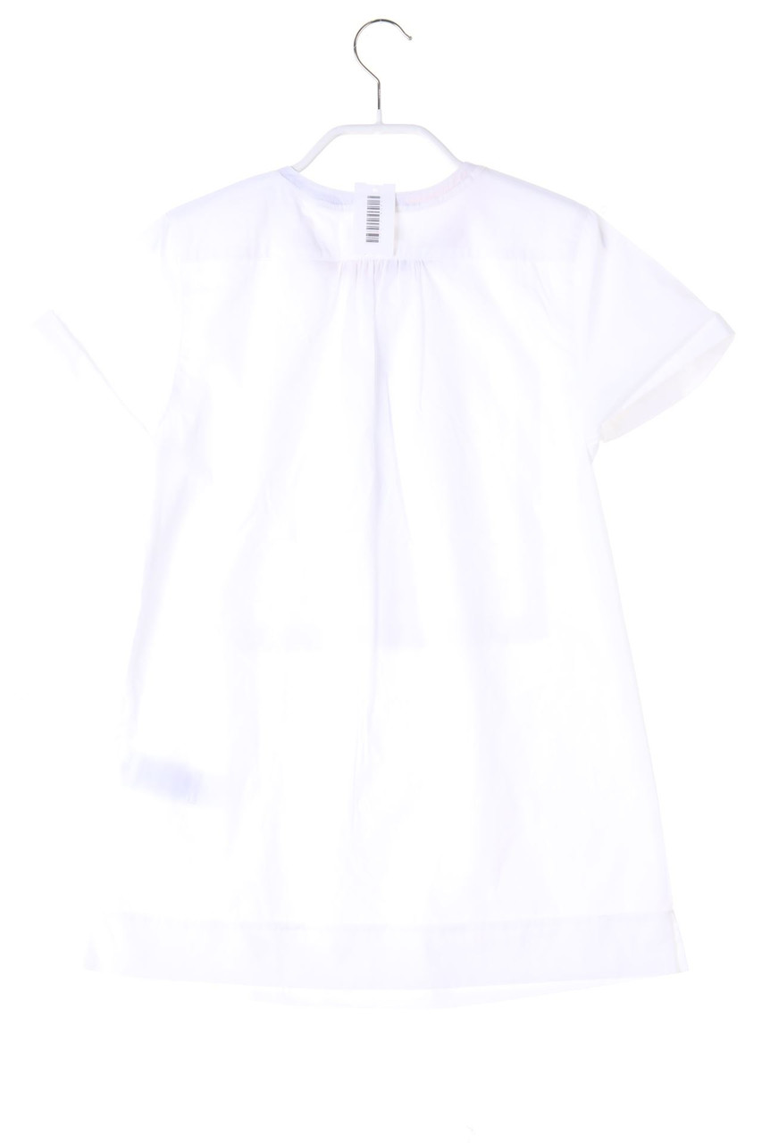 Carou BURBERRY Baumwoll-Kleid Mit Biesen