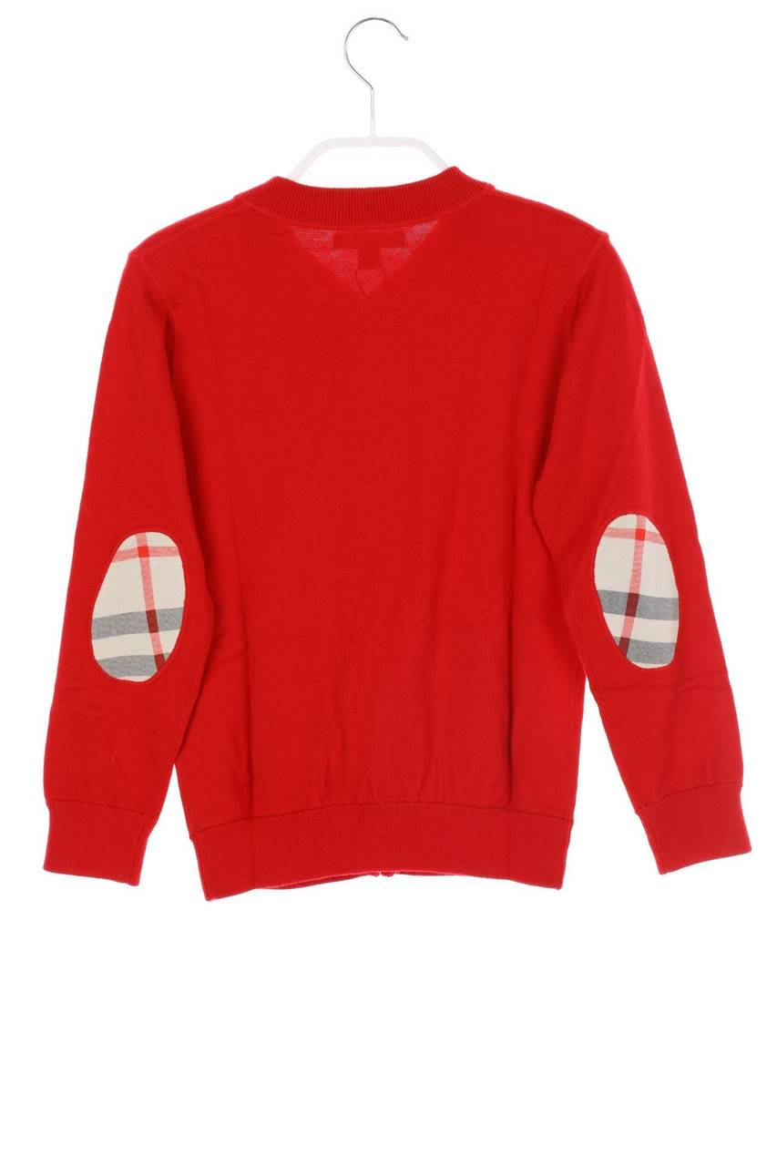 Carou BURBERRY Cardigan Mit Elbow Patches