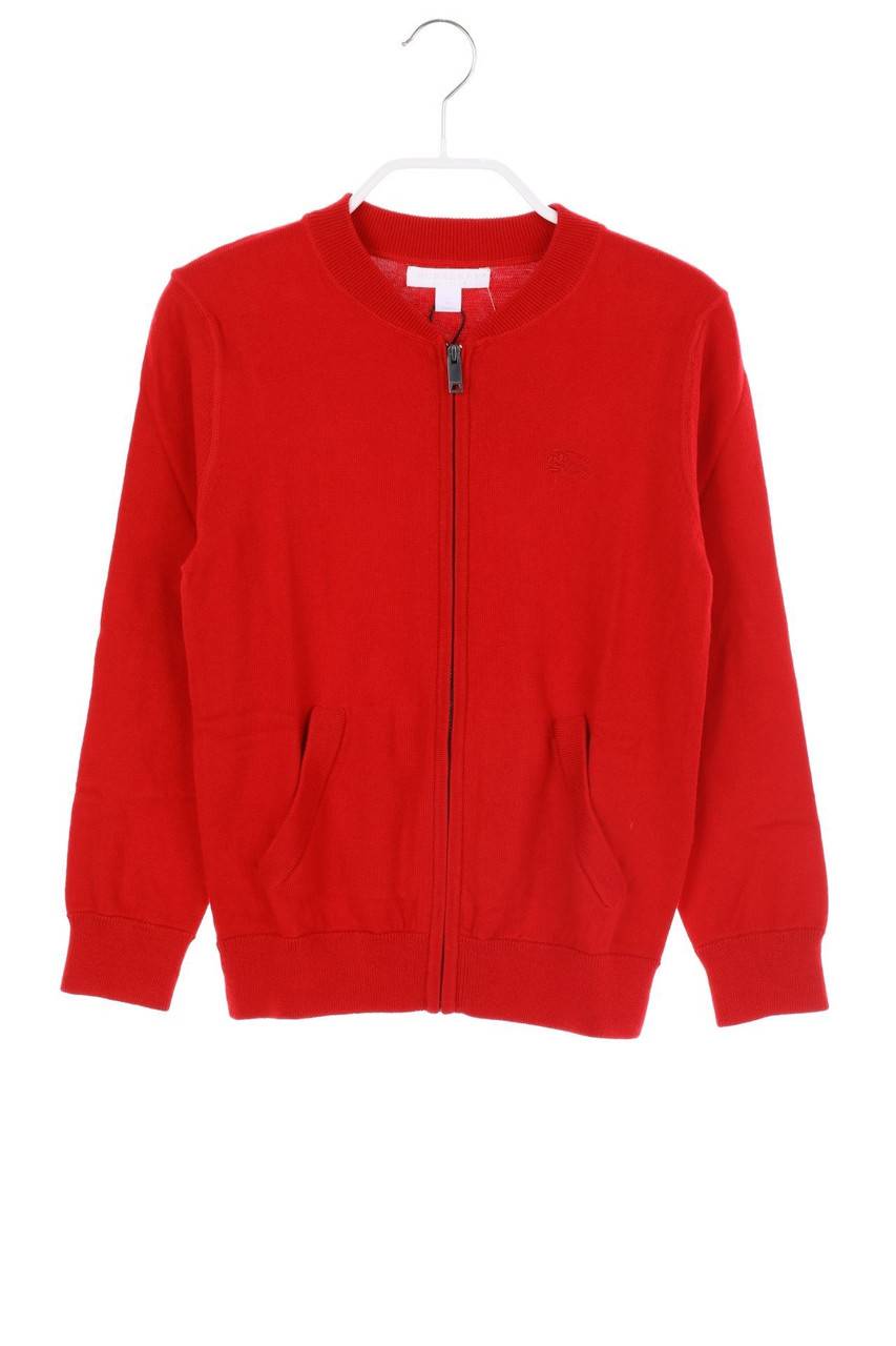 Carou BURBERRY Cardigan mit Elbow Patches