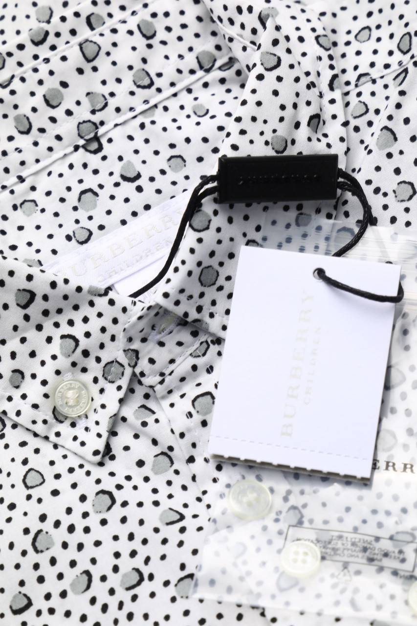 Carou BURBERRY Hemd Mit Punkten
