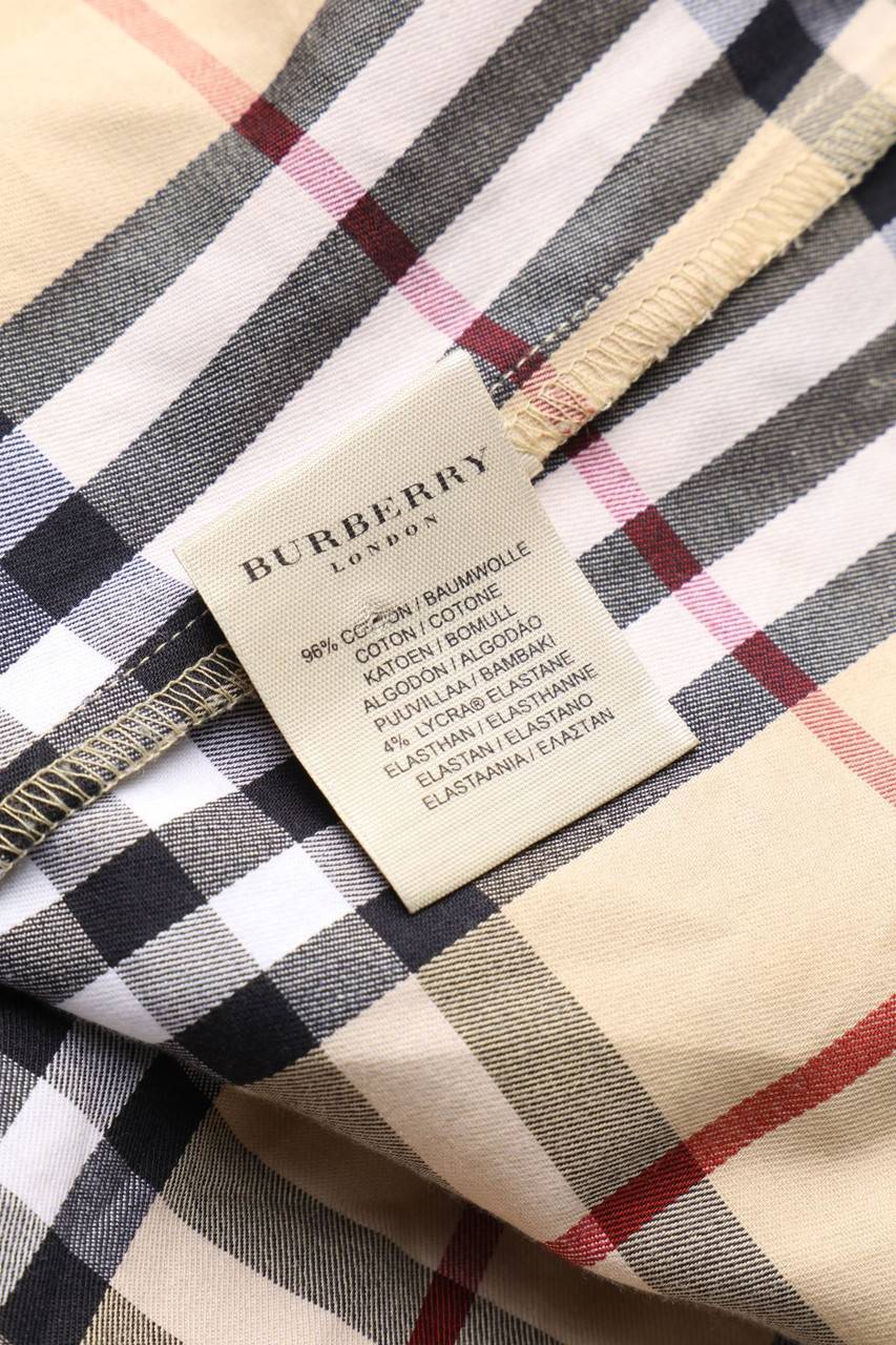 Carou BURBERRY LONDON Bluse Mit Karo-Muster