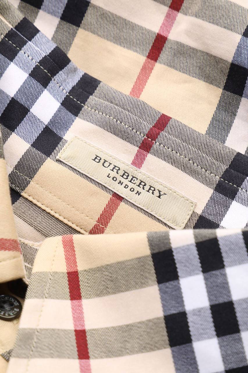Carou BURBERRY LONDON Bluse Mit Karo-Muster
