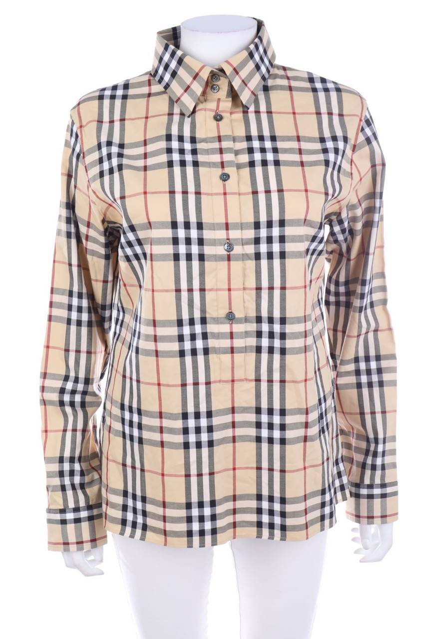 Carou BURBERRY LONDON Bluse mit Karo-Muster