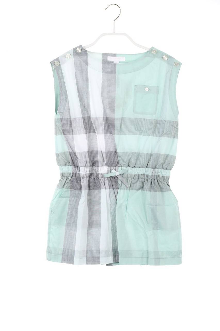 Carou BURBERRY Playsuit mit Karo-Muster