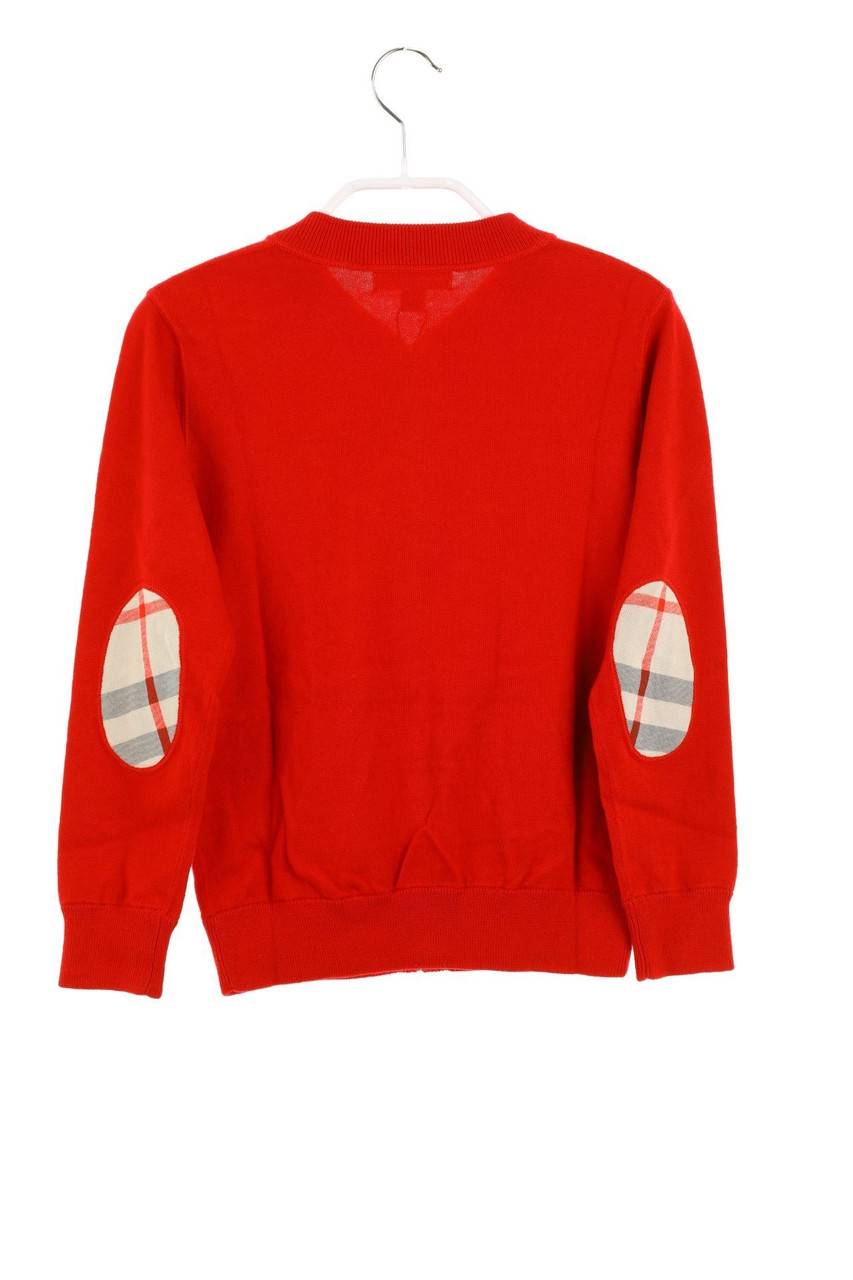 Carou BURBERRY Strickjacke Mit Elbow Patches