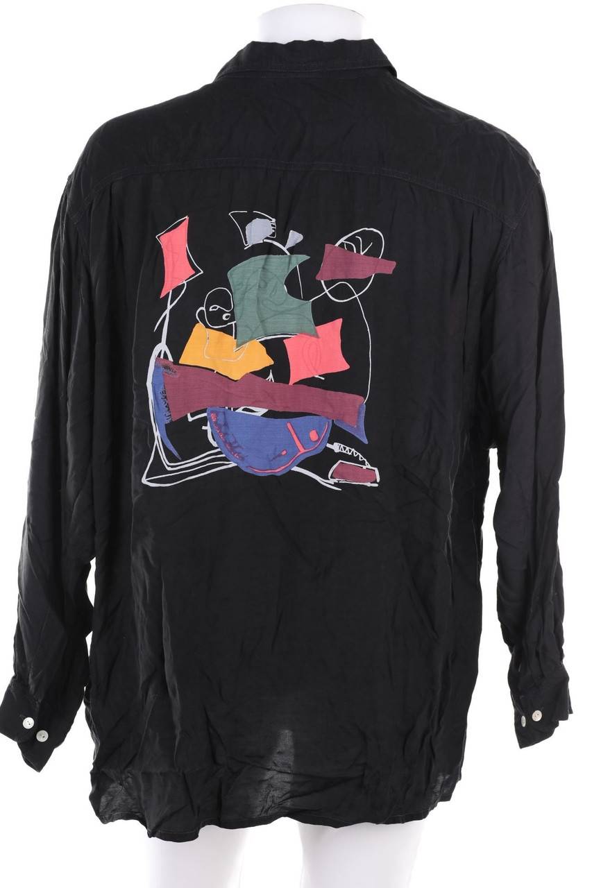 Carou BUSINESS STYLE Vintage-Hemd Mit Print