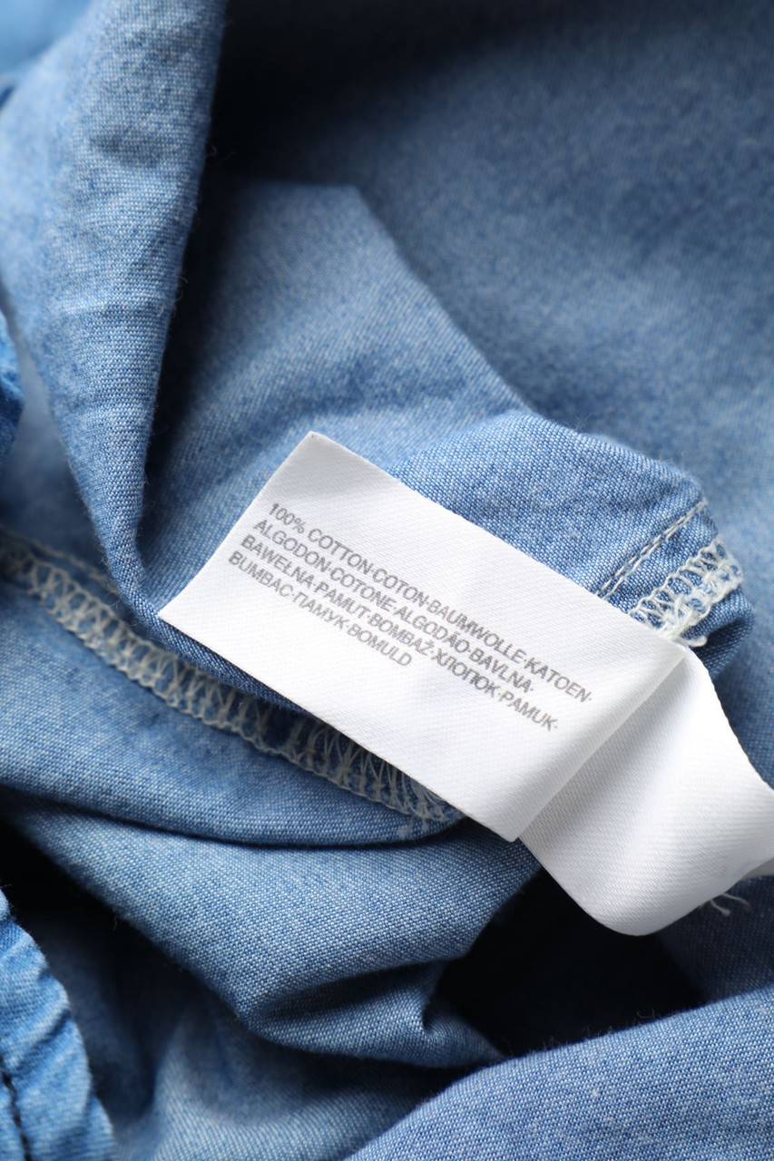 Carou C&A Denim-Hemd Mit Stickereien