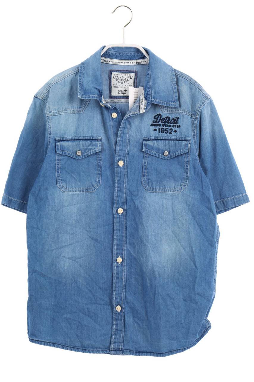 Carou C&A Denim-Hemd mit Stickereien