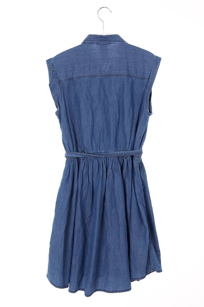 Carou C&A Denim-Kleid Mit Stickereien