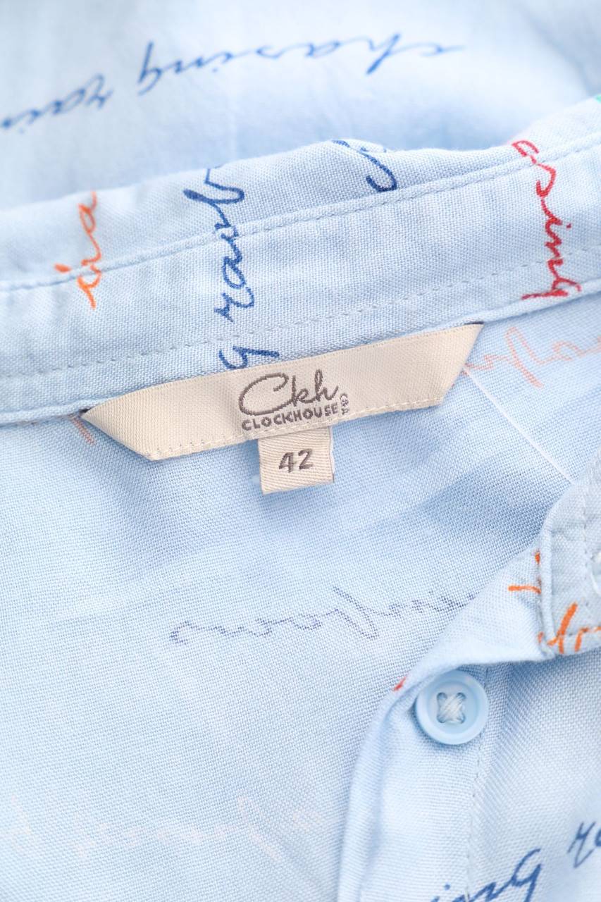 Carou C&A Hemd-Bluse Mit Kurzem Ärmel