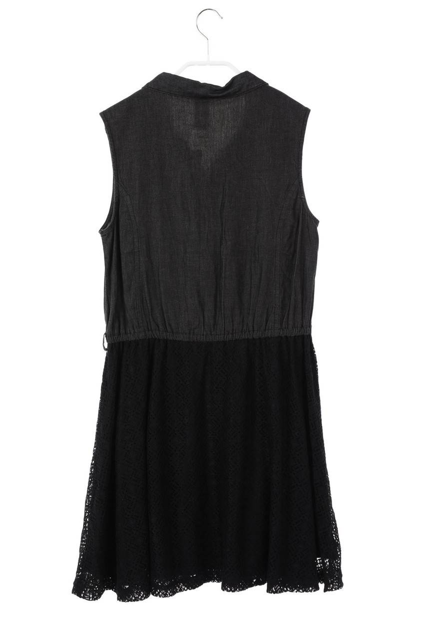 Carou C&A Hemd-Kleid Mit Spitzen-Einsatz
