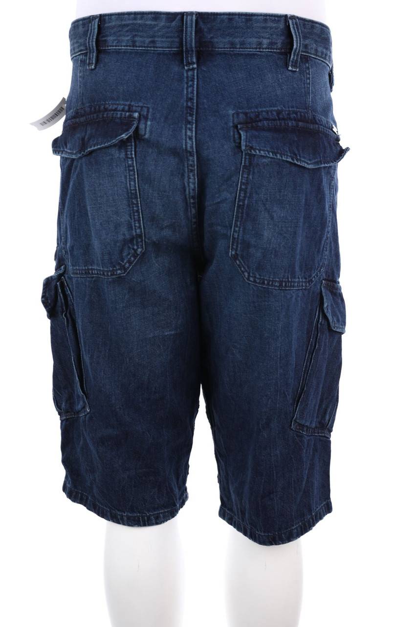 Carou C&A Jeans-Shorts Mit Aufgesetzten Taschen
