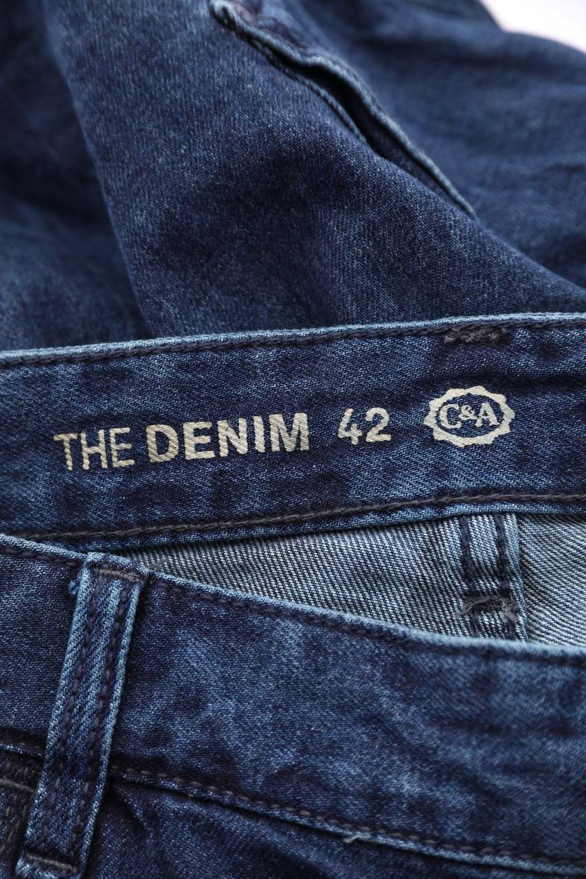 Carou C&A Jeans-Shorts Mit Aufgesetzten Taschen