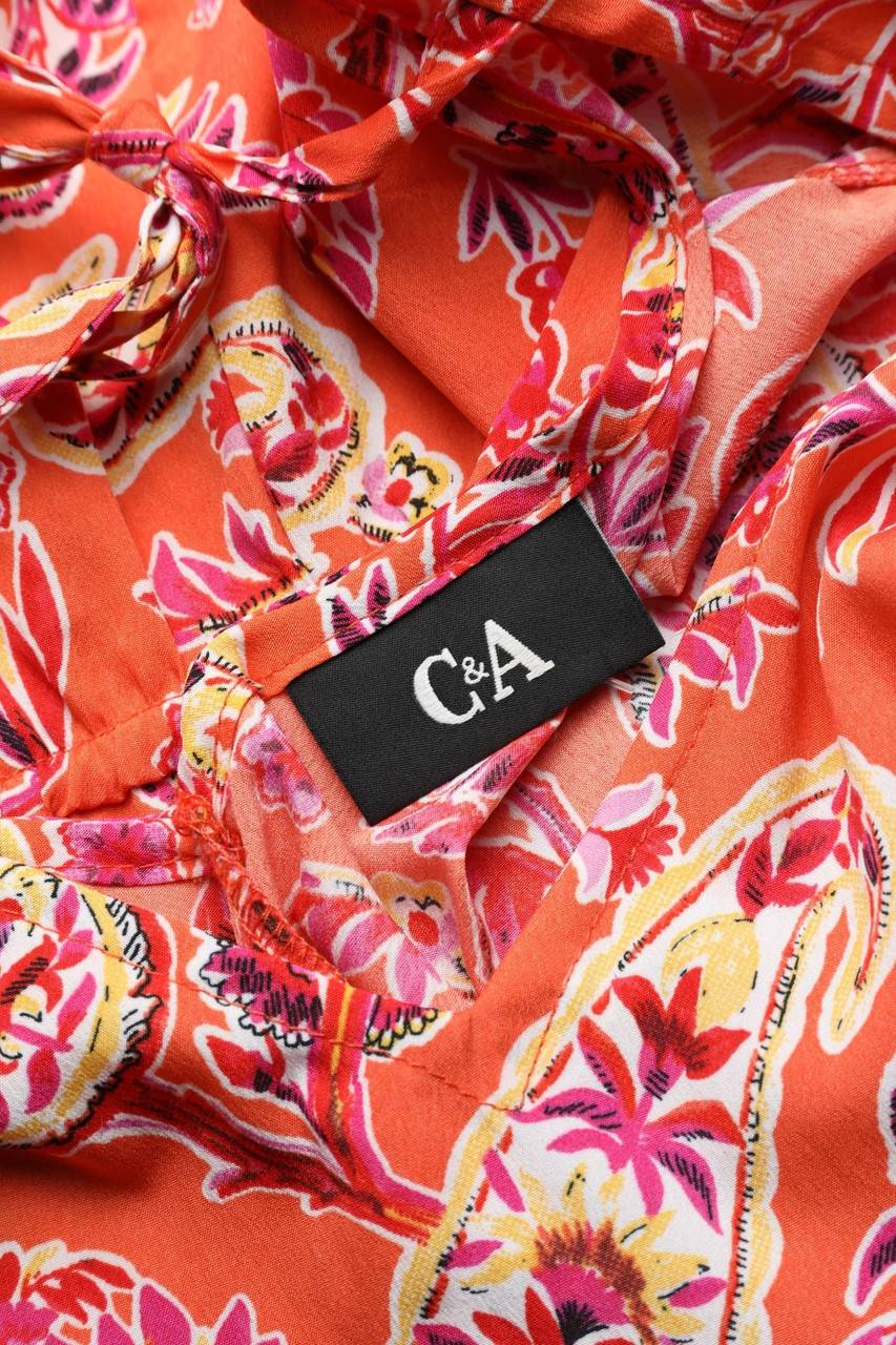 Carou C&A Kleid Mit Blumen-Print