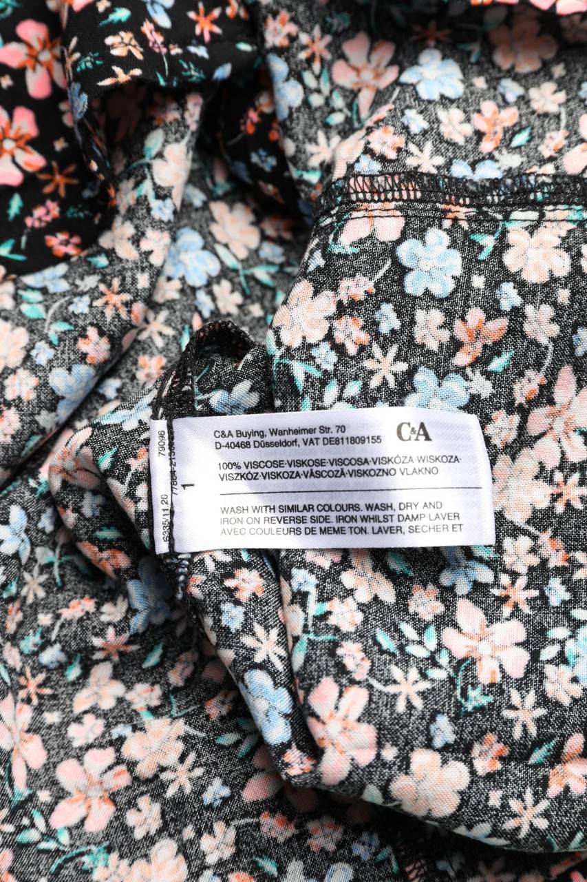Carou C&A Kleid Mit Blumen-Print