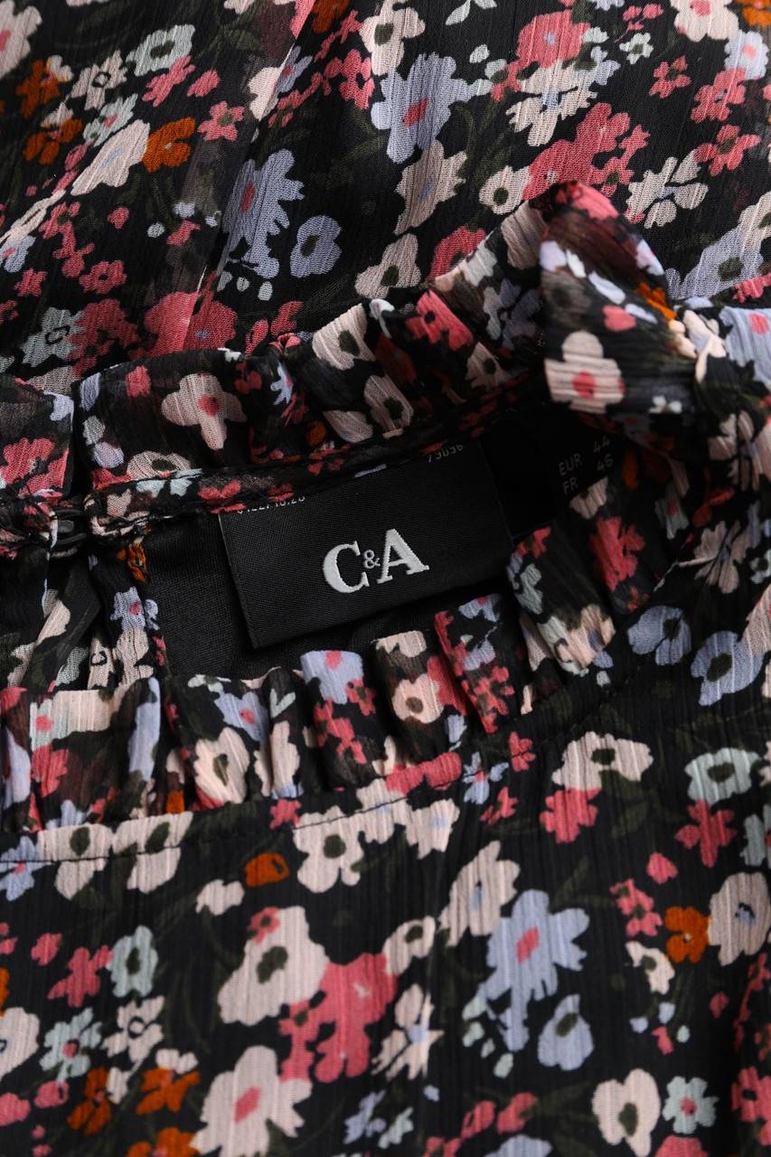 Carou C&A Kleid Mit Blumen-Print