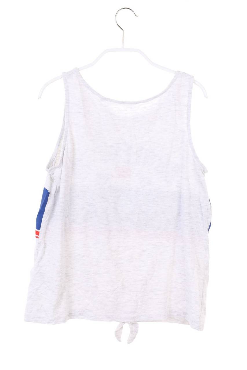 Carou C&A Knoten-Top Mit Statement-Print